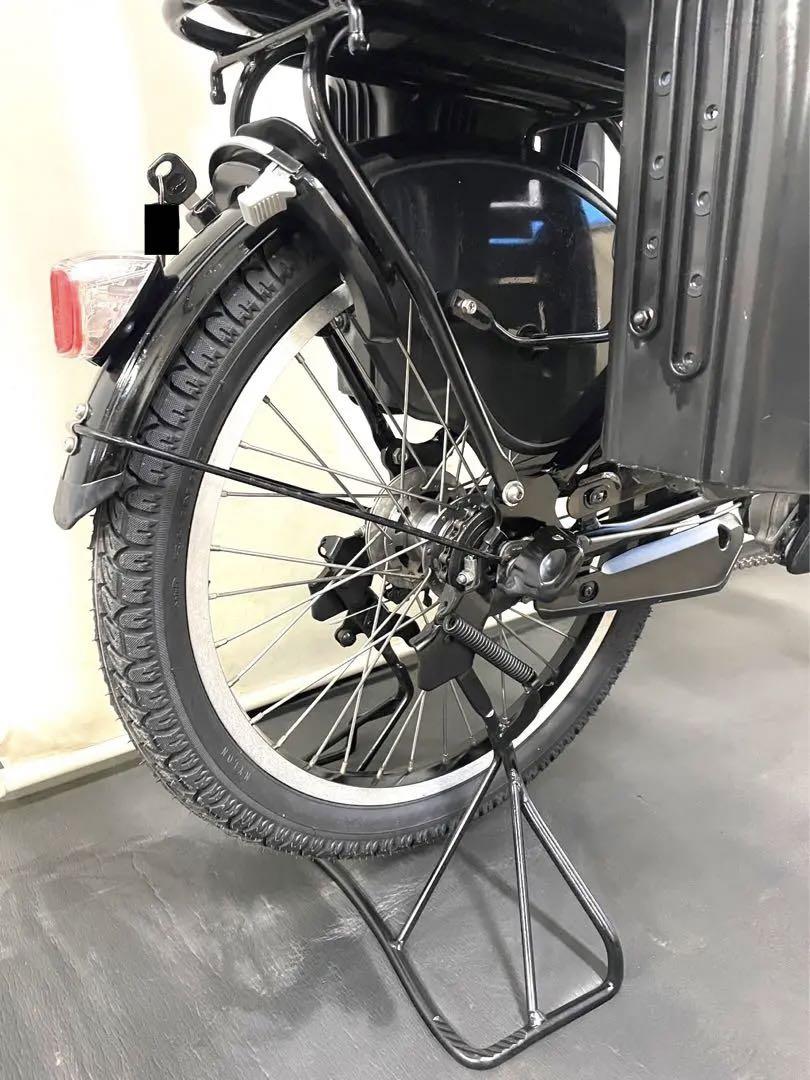 電動アシスト自転車　ヤマハ　パスキッス　20インチ 子供乗せ　新型アシスト　黒色