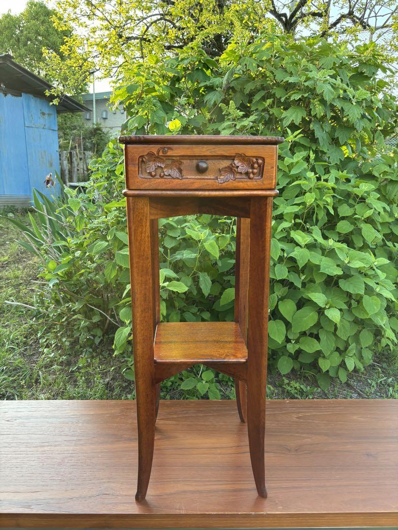 D&A YOSHIKAWA 吉川　葡萄園　花台　フラワースタンド　飾り台　天然木