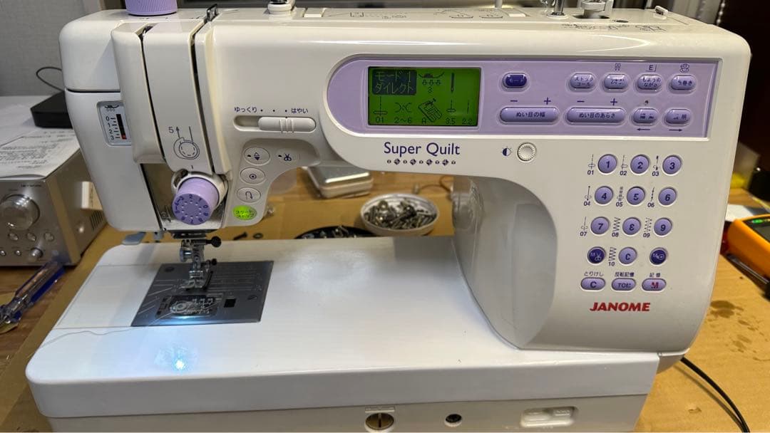 ジャノメ JANOME Super Quilt 846型 整備済み-
