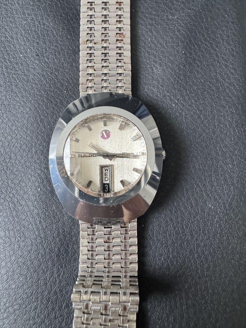 アメージングタイランド・グランドセール RADO 自動巻き腕時計 シルバー70年代❣️ 時計 時計