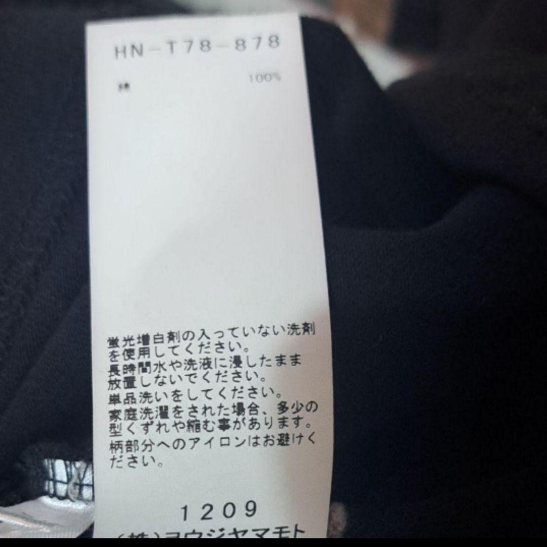 YOHJI YAMAMOTO×NEW ERA ロゴプリント　長袖　カットソー　L