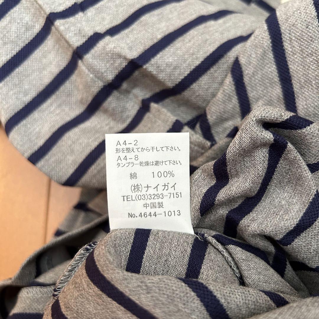 美品 90s POLO Ralph Lauren 長袖ポロシャツ ボーダー