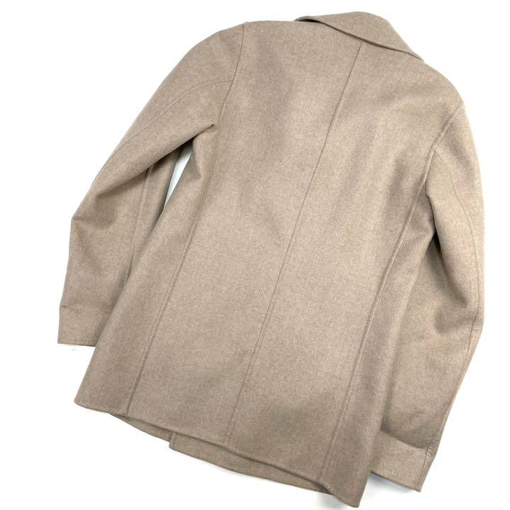 格安豊富な 美品 JIL SANDER ピーコート ウール ベージュ サイズ46 kLmF0-m84095481712 低価大特価