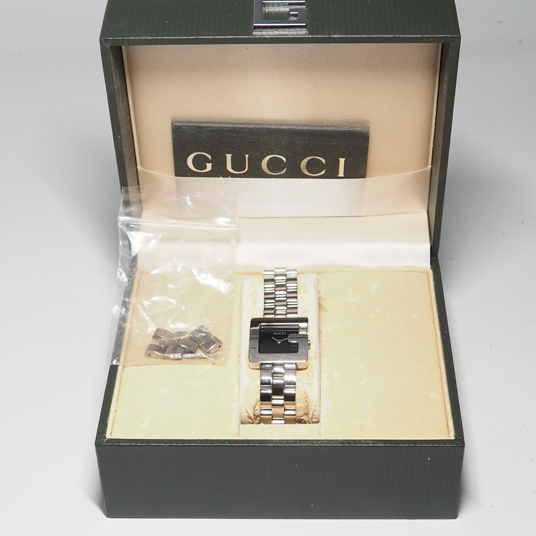 グッチ GUCCI Gウォッチ 腕時計 余りコマ×３ 内箱 冊子 C368