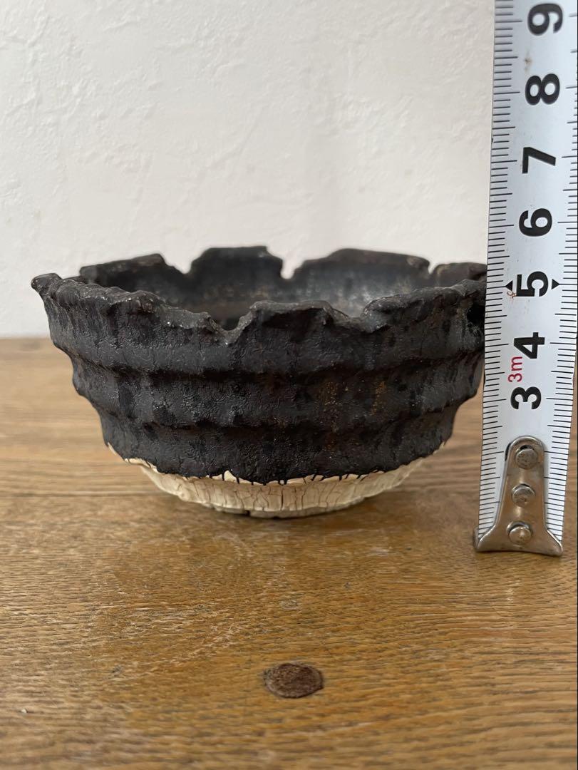菊池元野 AVOCADO BORDER ツートン04 Sサイズ 陶器鉢