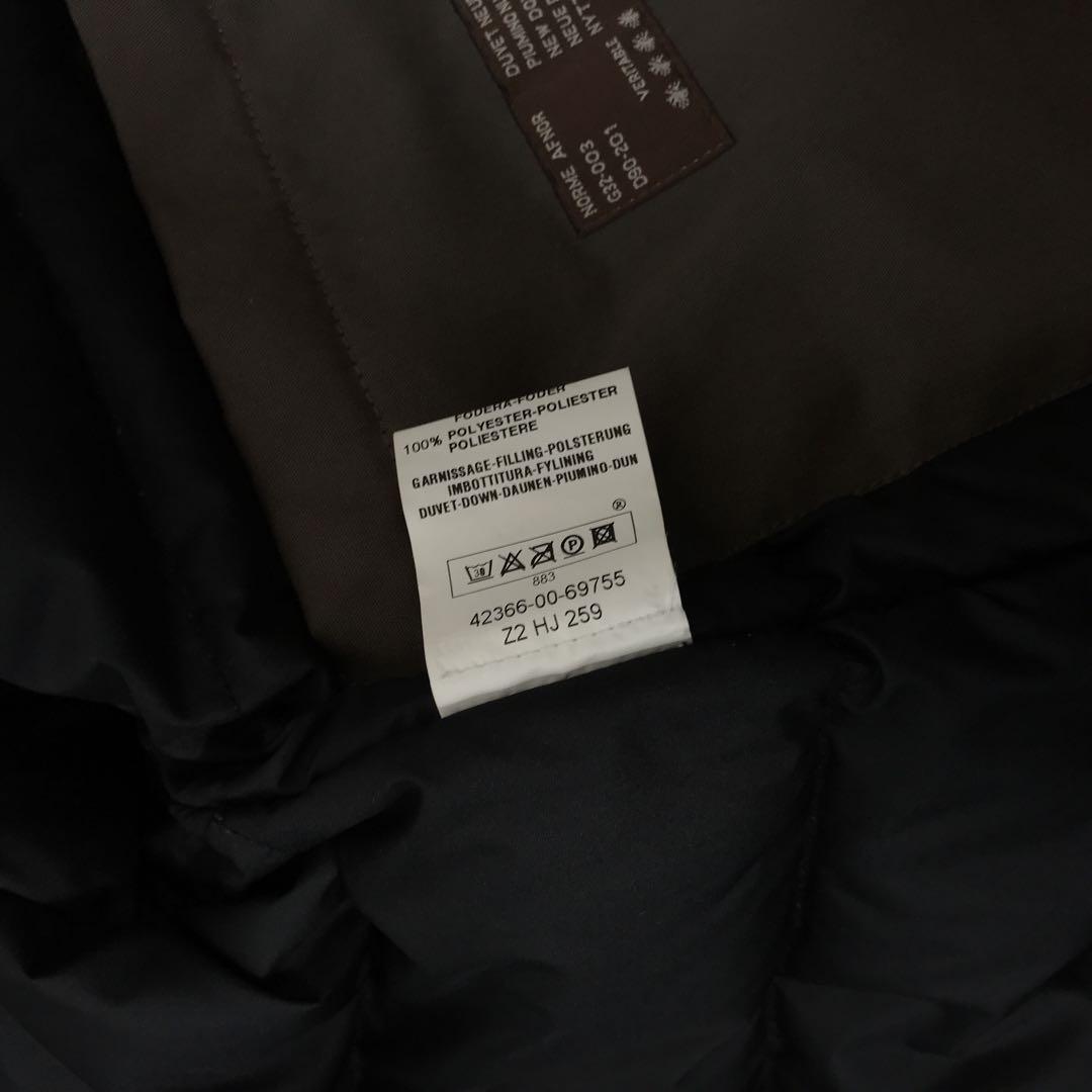 極美品MONCLERモンクレール ダウンコート2 茶タグ ダウン100%