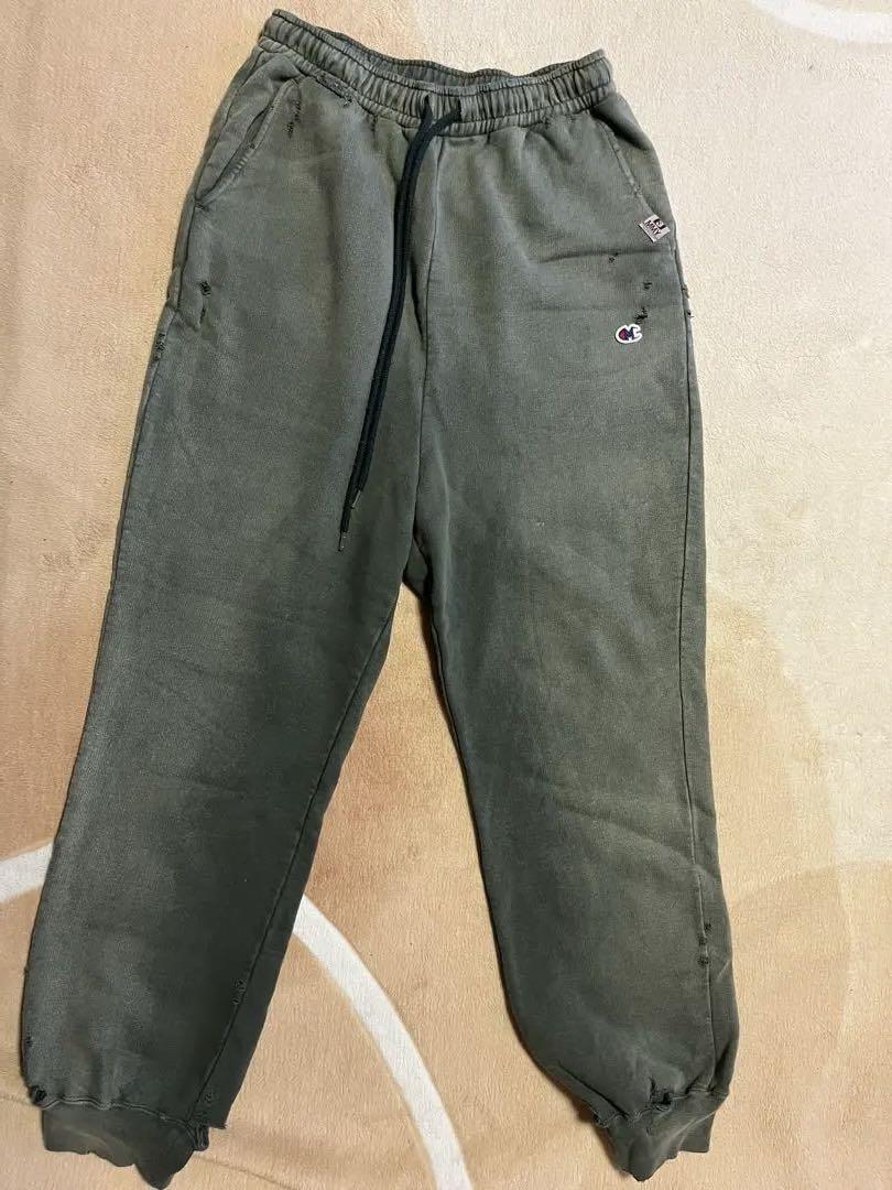 Maison Miharayasuhiro スウェットパンツ(グリーン)
