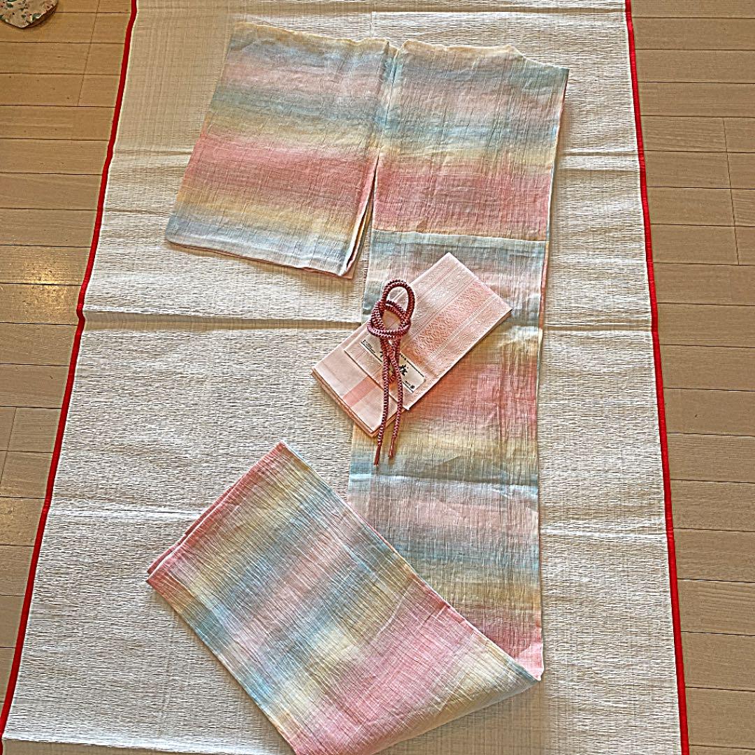 浴衣+博多半幅帯+帯締め セット