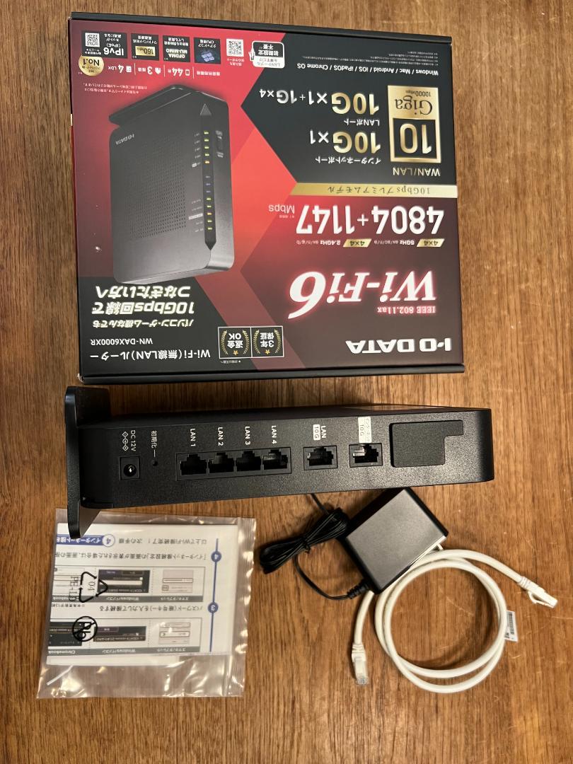 10Gルーター WN-DAX6000XR