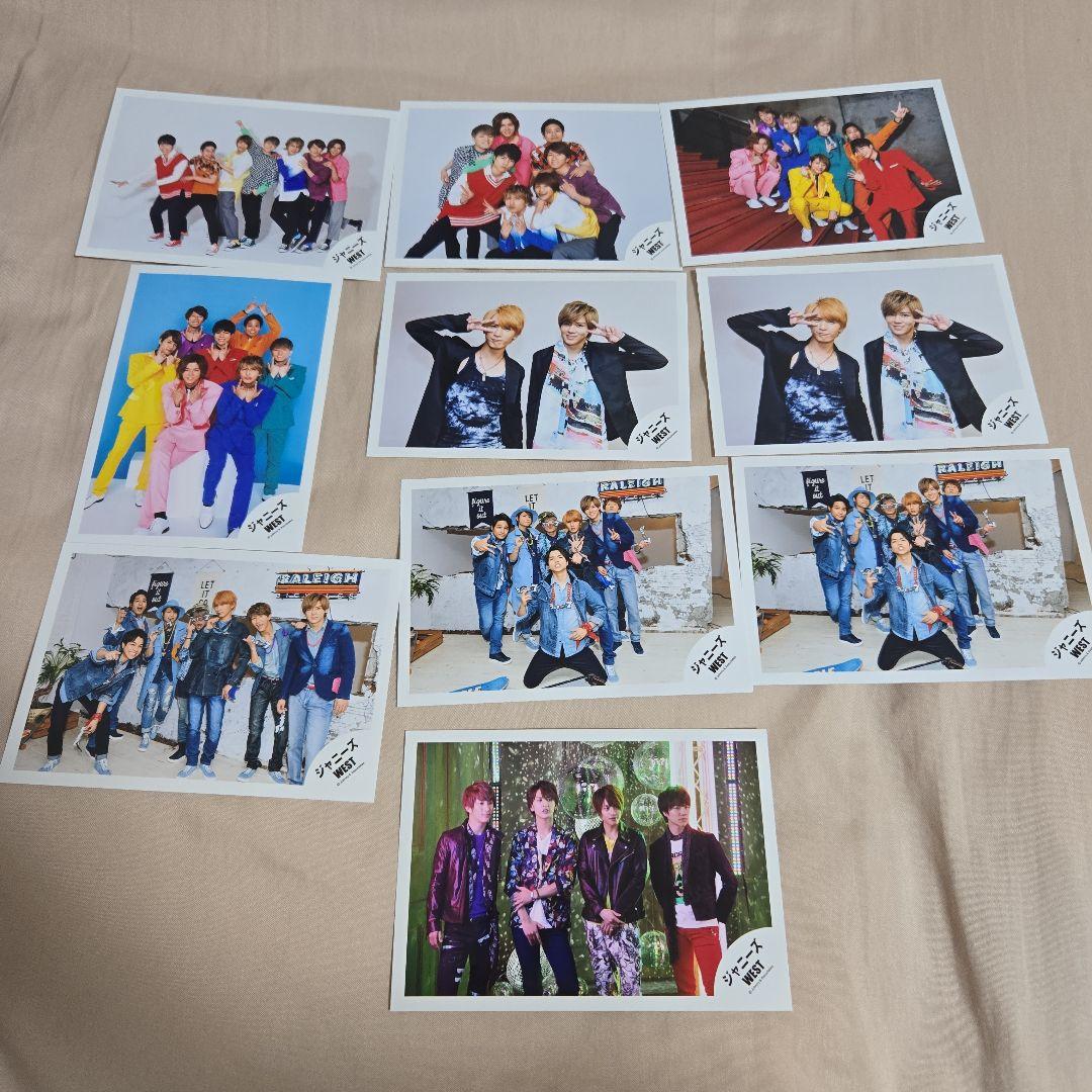 ジャニーズWEST 集合 混合 フォトセット 公式写真
