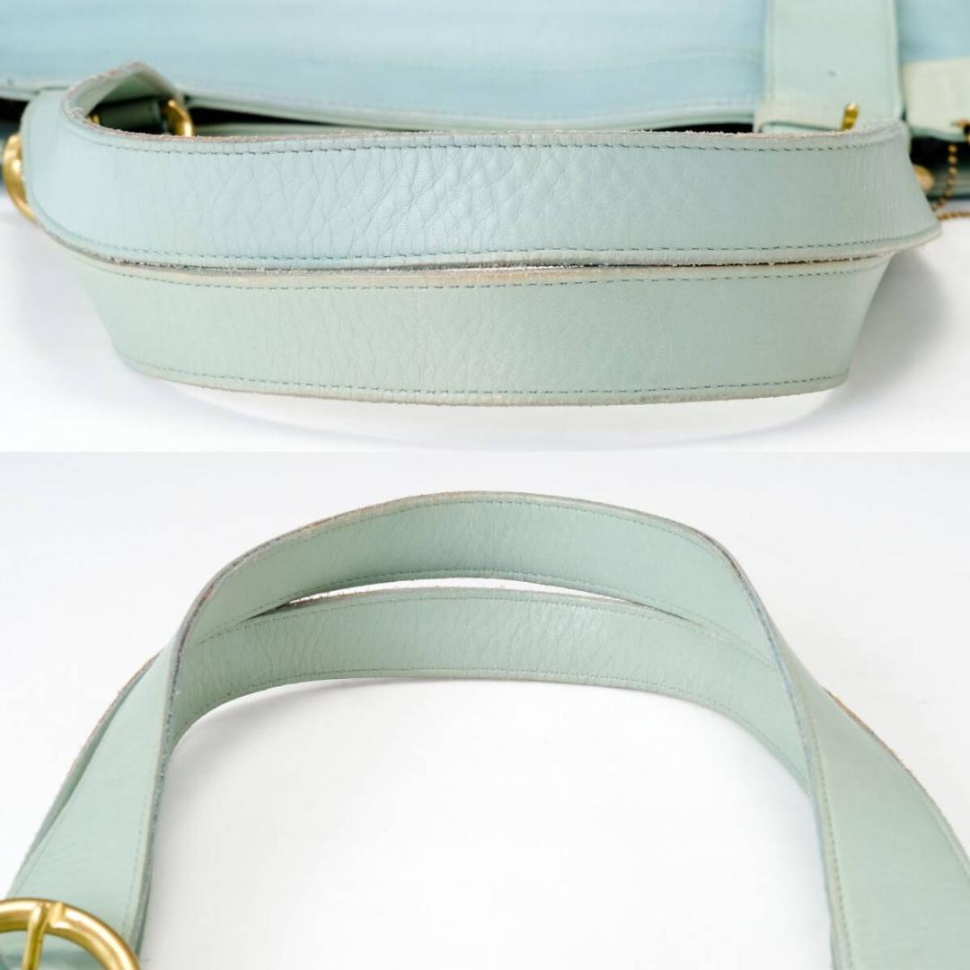 希少カラー✨COACH オールドコーチ トートバッグ 肩掛け ミントグリーン 革