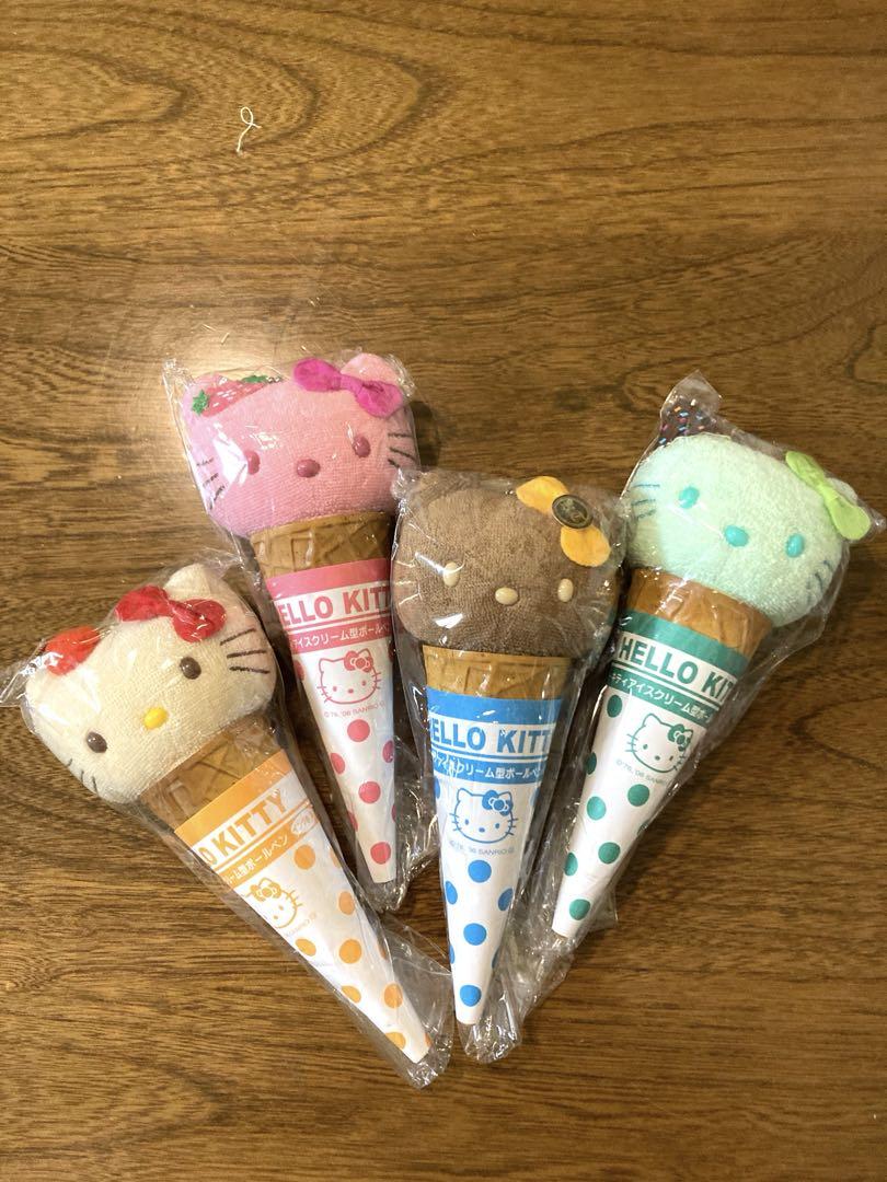 大人気サンリオ‼️ハローキティ アイスクリーム型マスコット