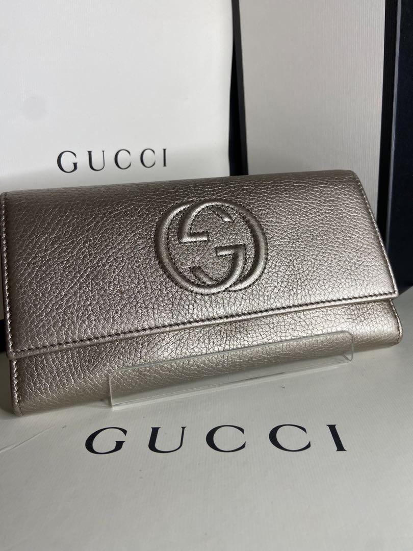 ✨『良品』✨ GUCCI グッチ 長財布 ソーホー SOHO 【本物新品保証