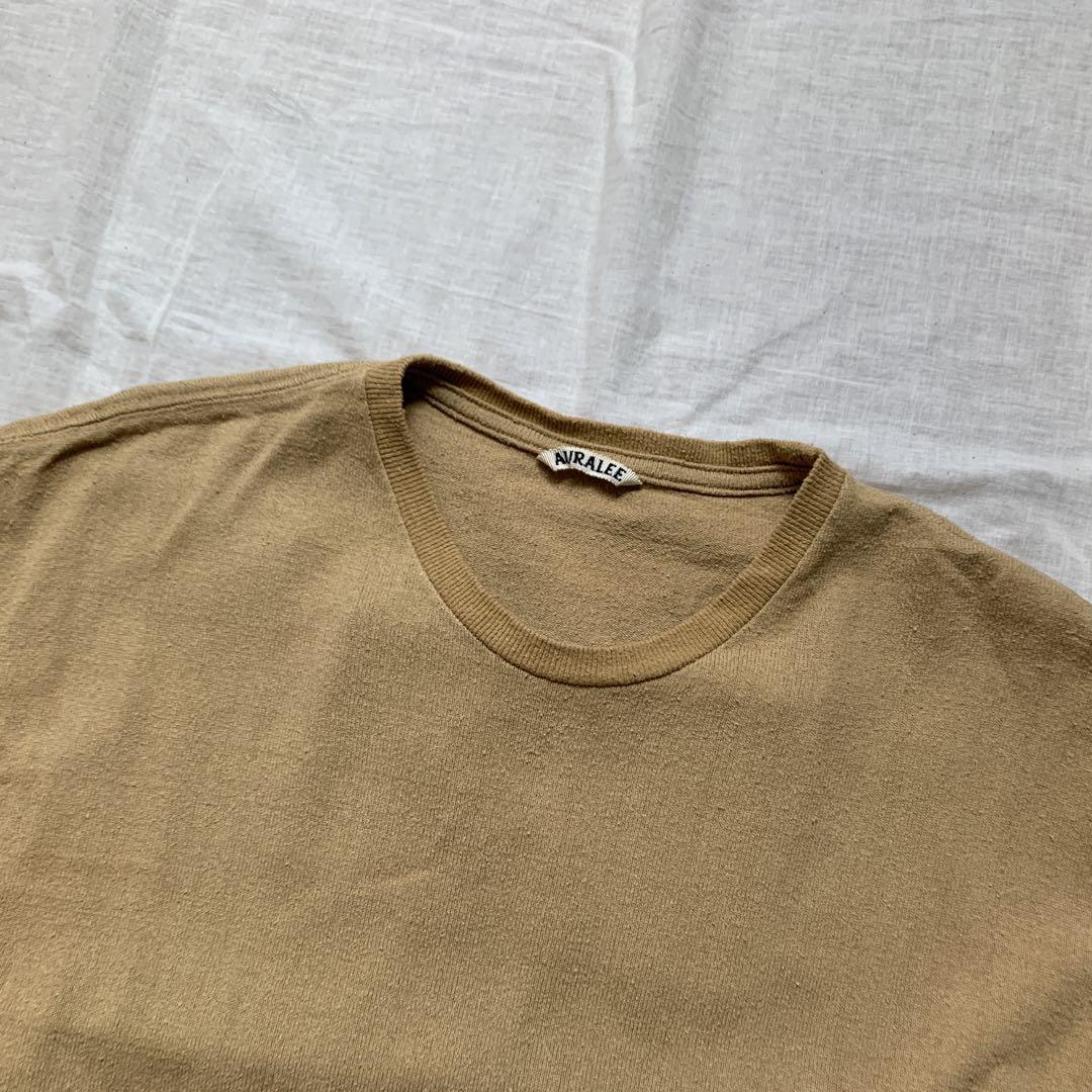 Auralee 23SS シルク100%ニットT サイズ4 セール】 ウォッシャブルシルクニット （ニット・セーター