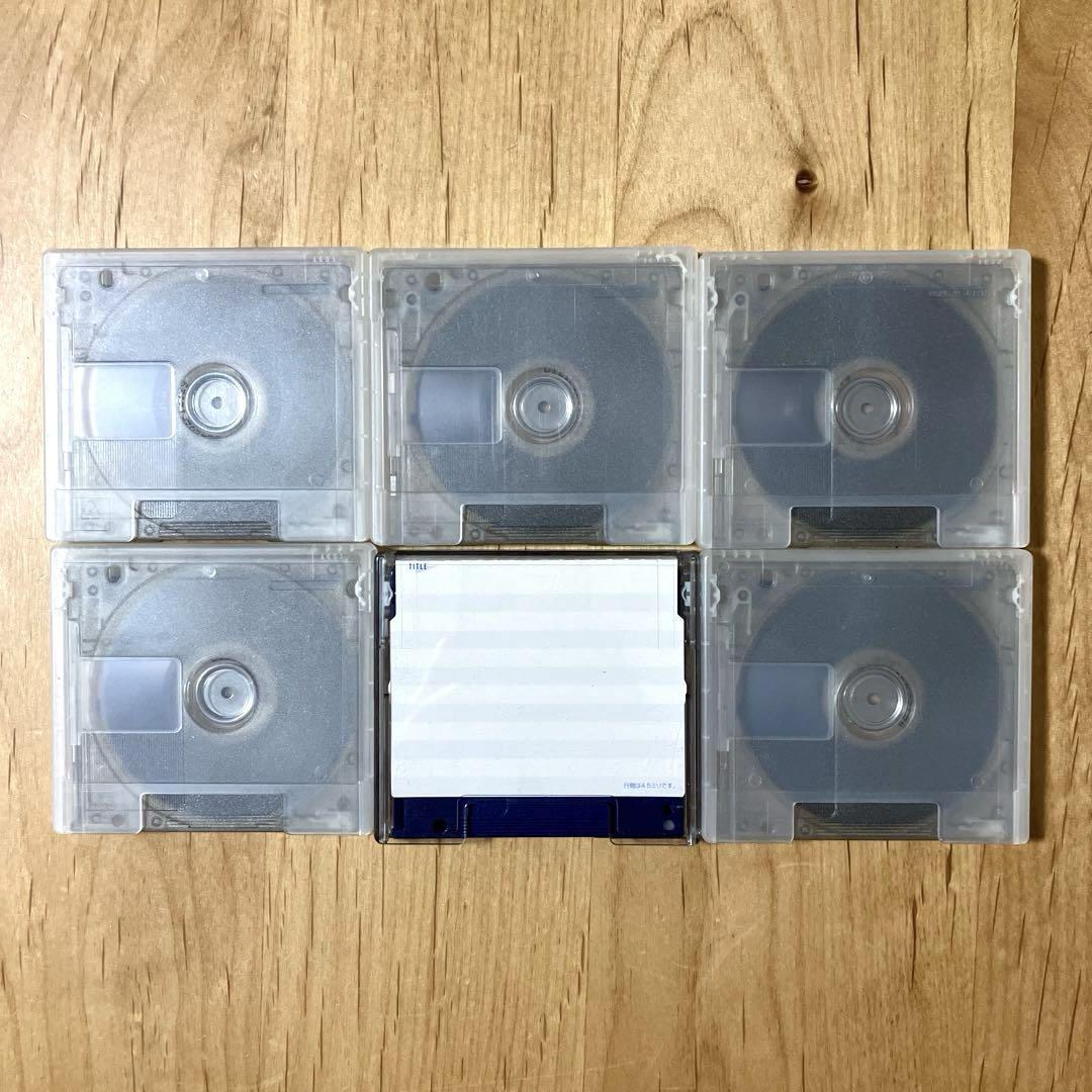 MDディスク 6枚セット 中古 初期化済み - メルカリ