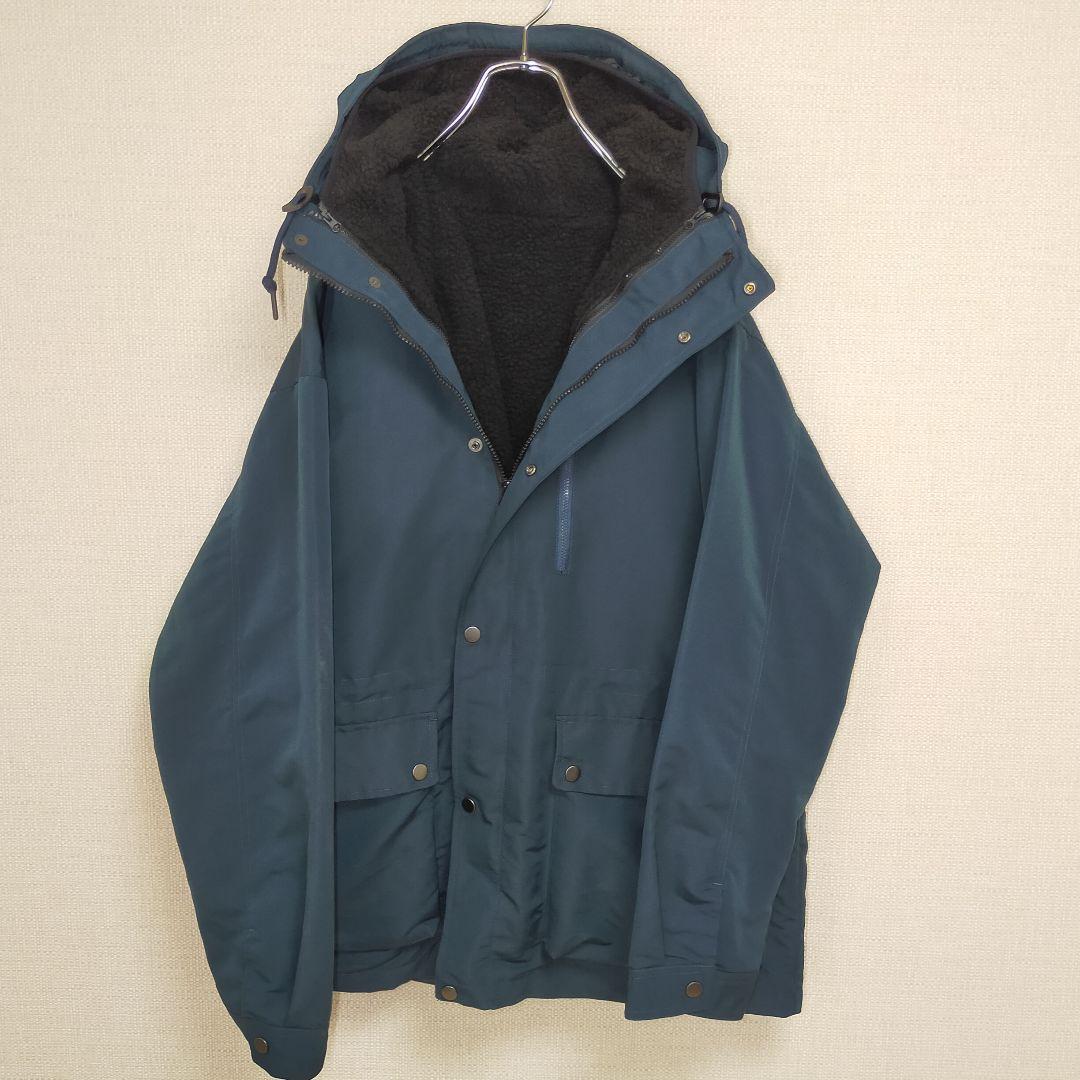 GU ジーユー ボアライナーベスト付き マウンテン パーカー ジャケット XL