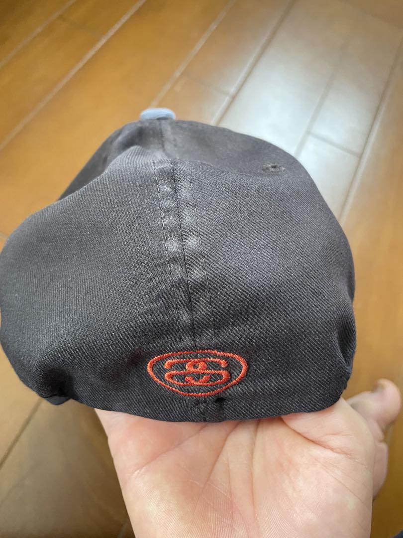 old Stussy ブラックキャップ S-M