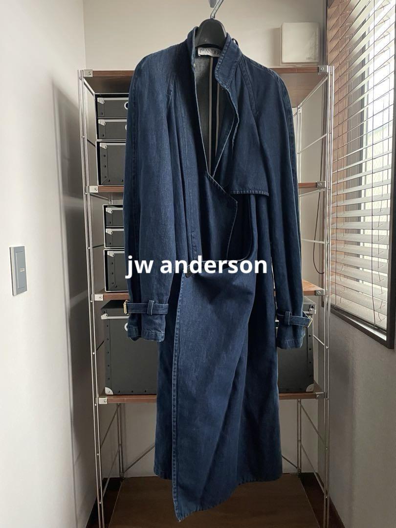 JW ANDERSON デニムトレンチコート ロングコート