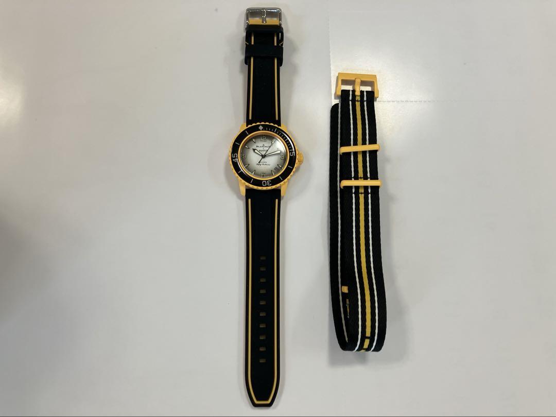 [美品]　Blancpain X Swatch ブランパン×スウォッチ