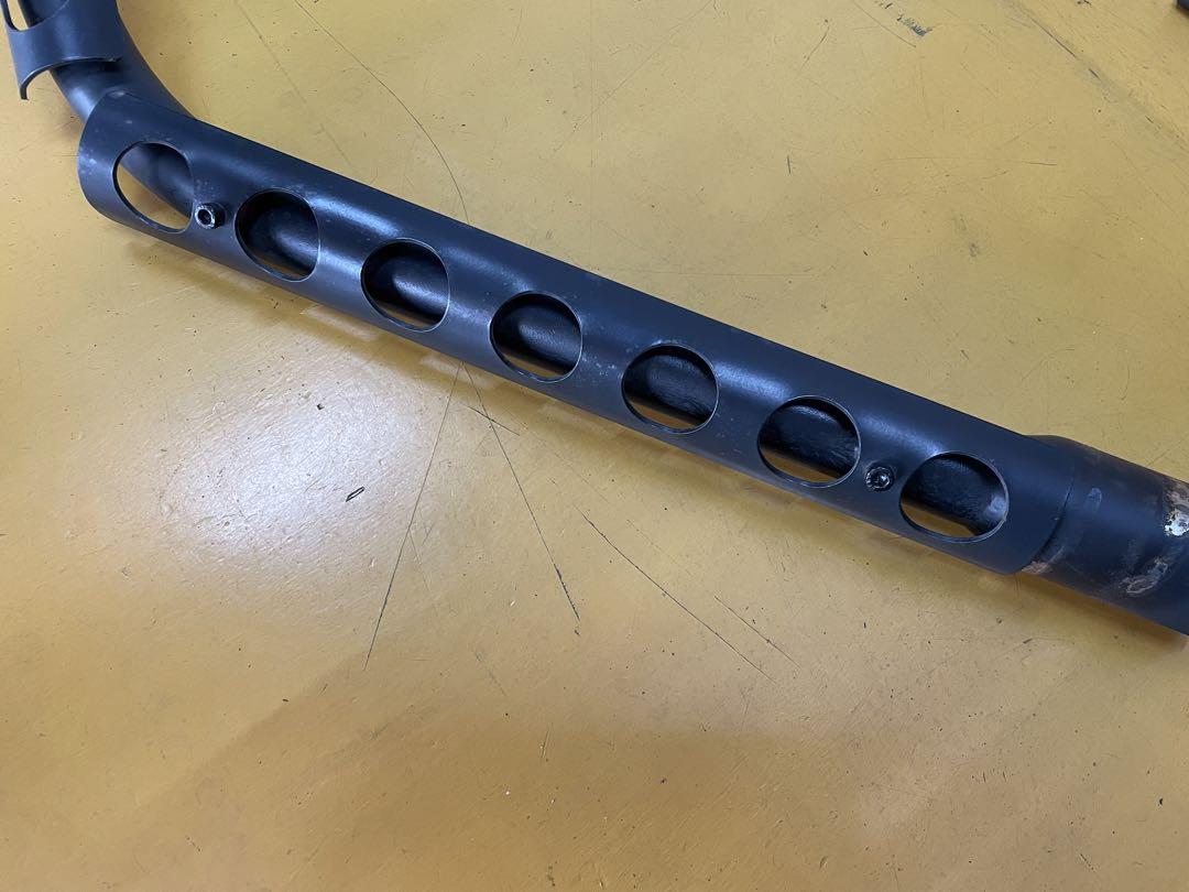 CT125 ハンターカブ ディアブロ アップマフラー オールブラック