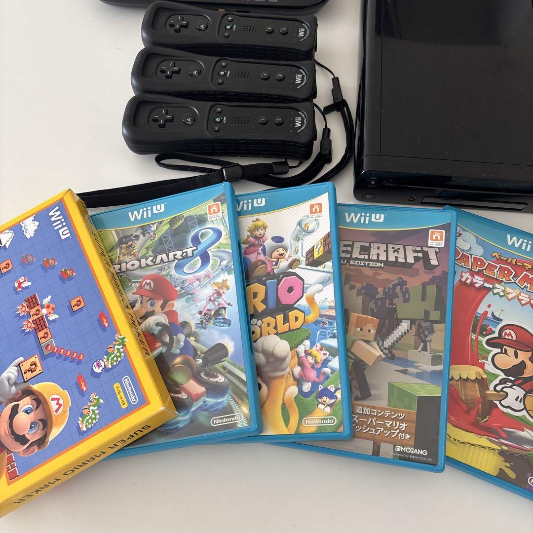 任天堂 Wii U 本体 ゲームソフト5点セット - メルカリ