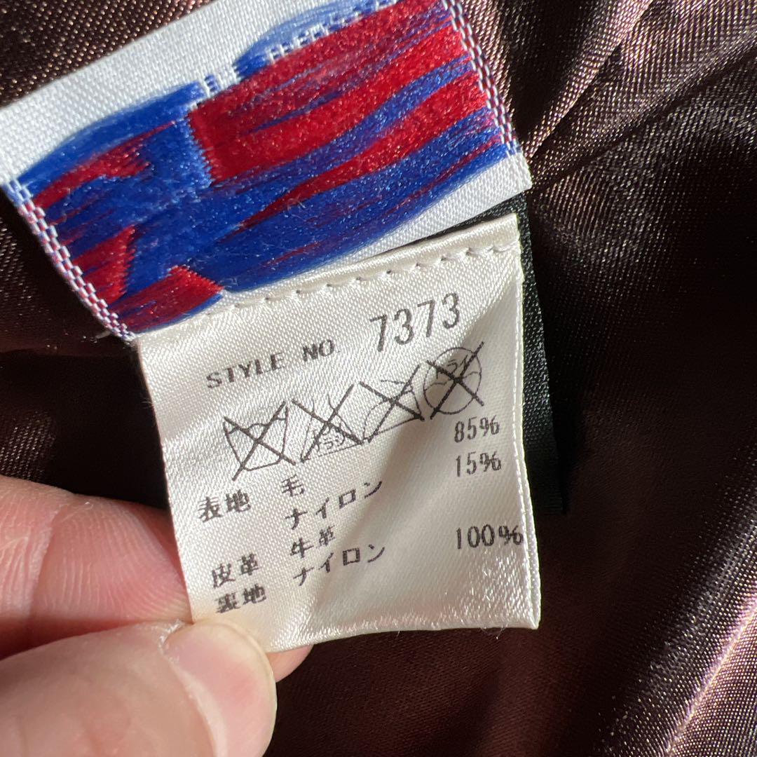 90s SCHOTT USA製 ウールCPOスポーツジャケット オンブレチェック