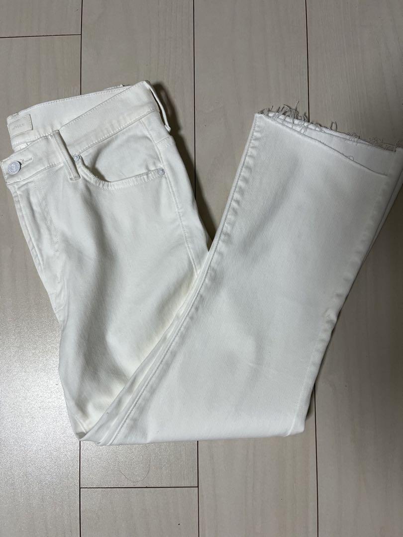 【MOTHER】INSIDER CROP ホワイト　27