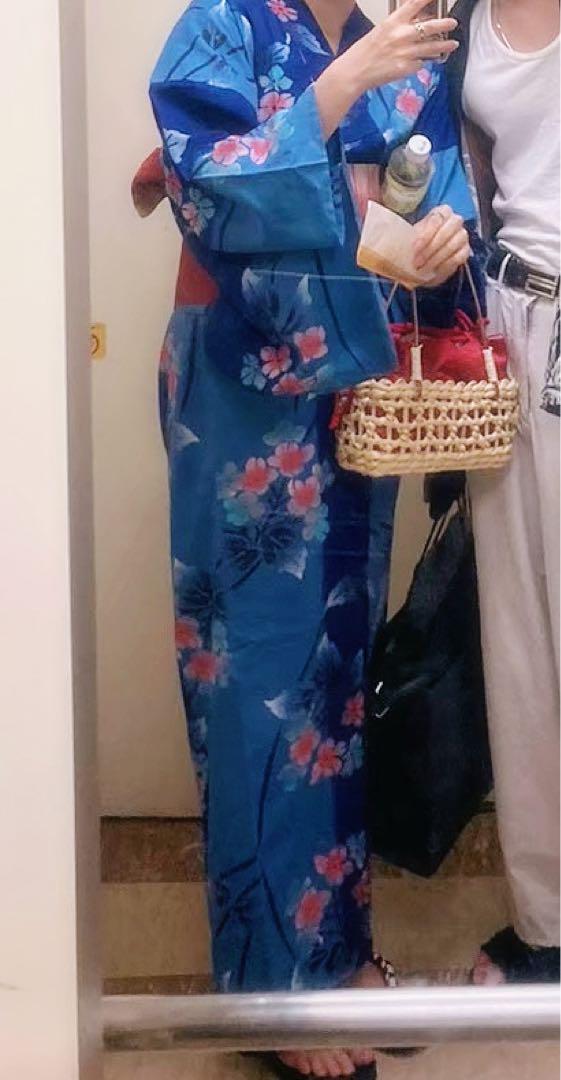浴衣 2着セット 帯 下駄 肌着 付き