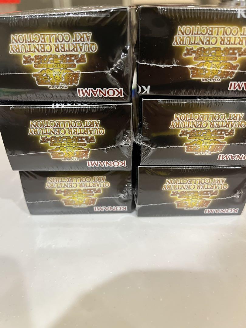 遊戯王 クォーターセンチュリーアートコレクション 6box シュリンク付き 新品