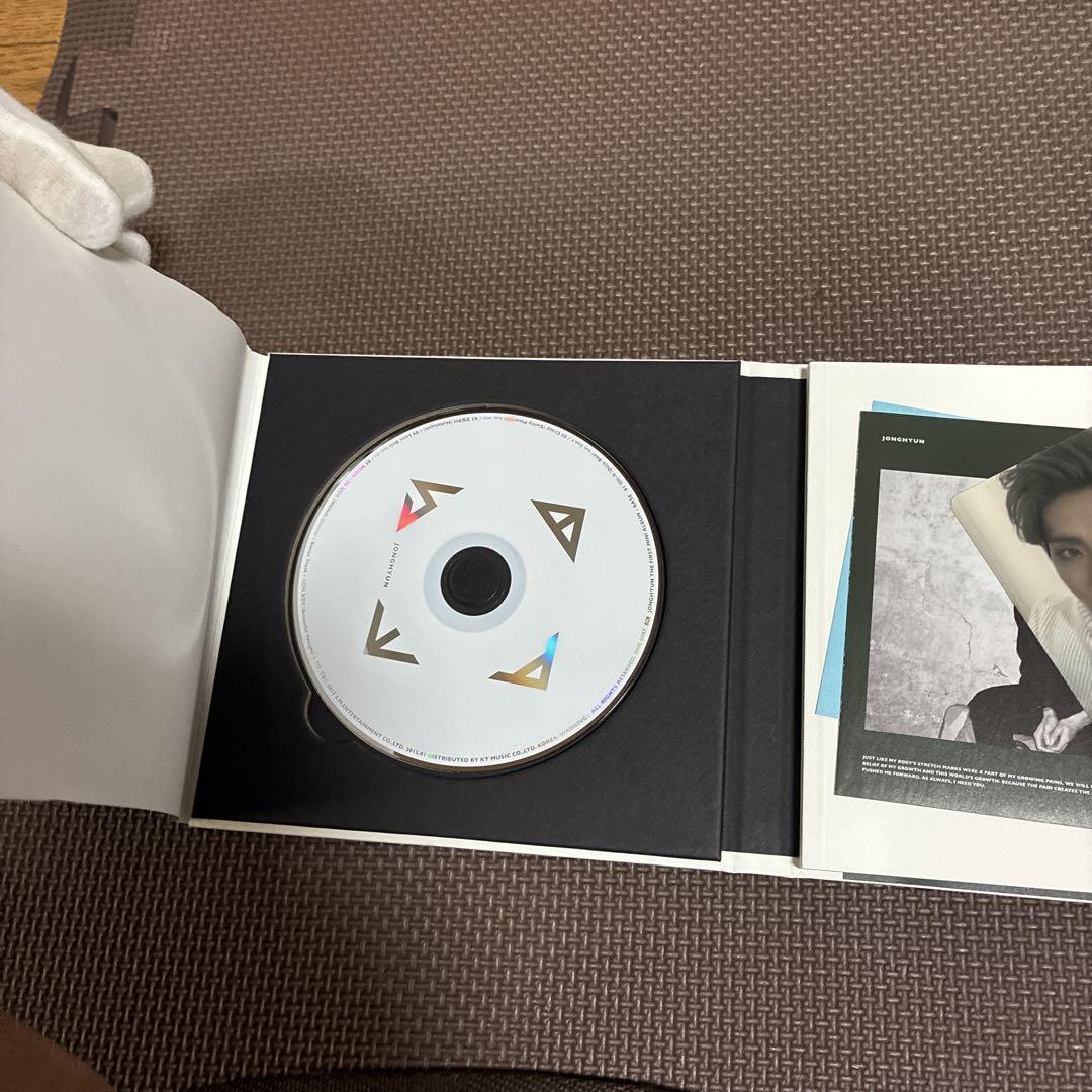 未使用品美品SHINeeジョンヒョンBASE韓国版CD JONGHYUN