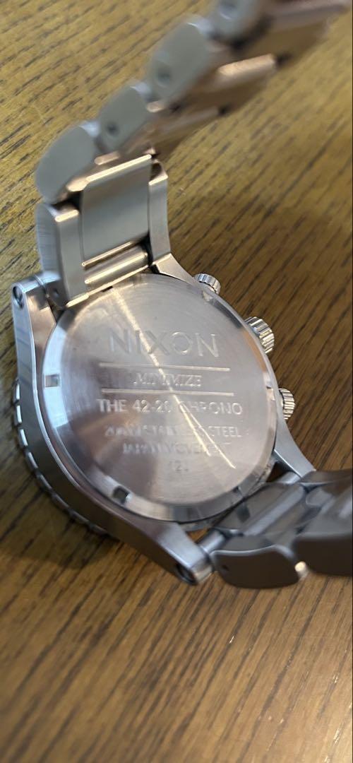 NIXON 42-20 クロノグラフ 腕時計