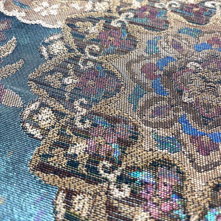 通販再入荷 888 ❣️SALE❣️袋帯 フォーマル 名華瑞宝文 24金箔 緑 bMoJh-m84112960110 お得正規店