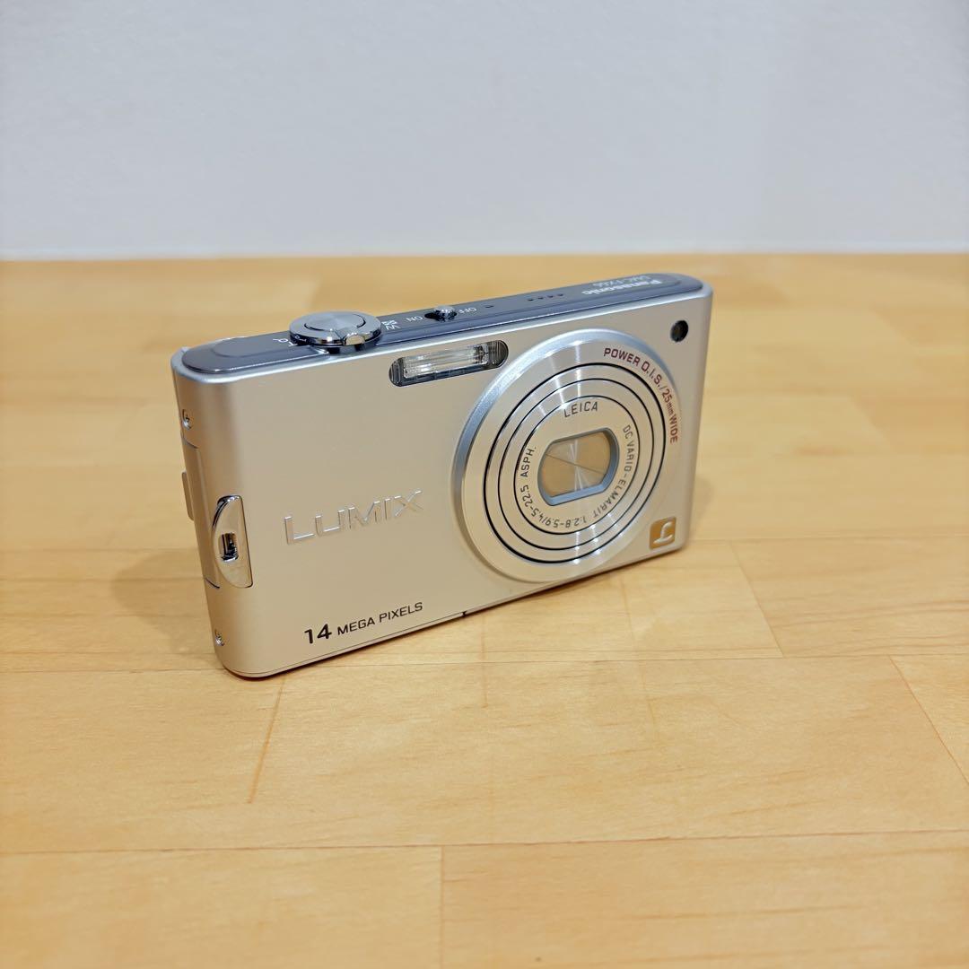 中古】Panasonic パナソニック LUMIX DMC-FX66 ブルー