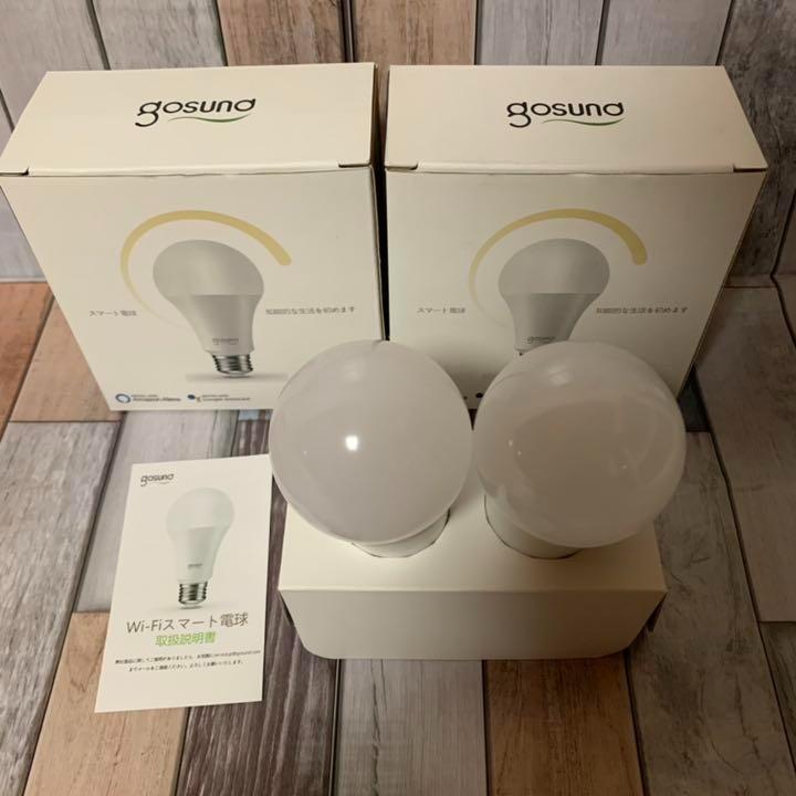 gosund スマート電球 4個 CF0094 M35 即日発送 M35 gosund スマート電球 4個 CF0094 M35 即日発送 M35