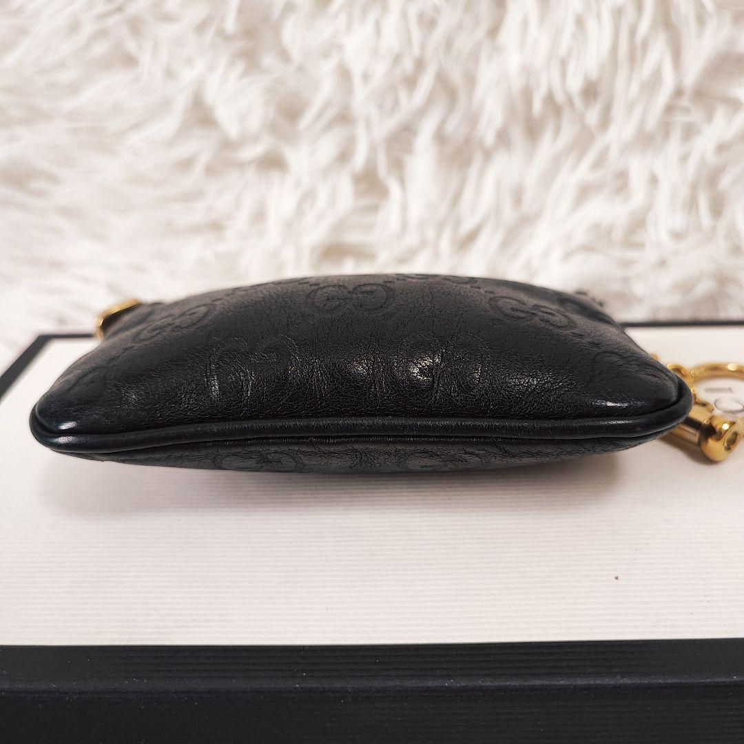 【良品✨】 GUCCI グッチ GGシマ シグネチャー レザー コインケース