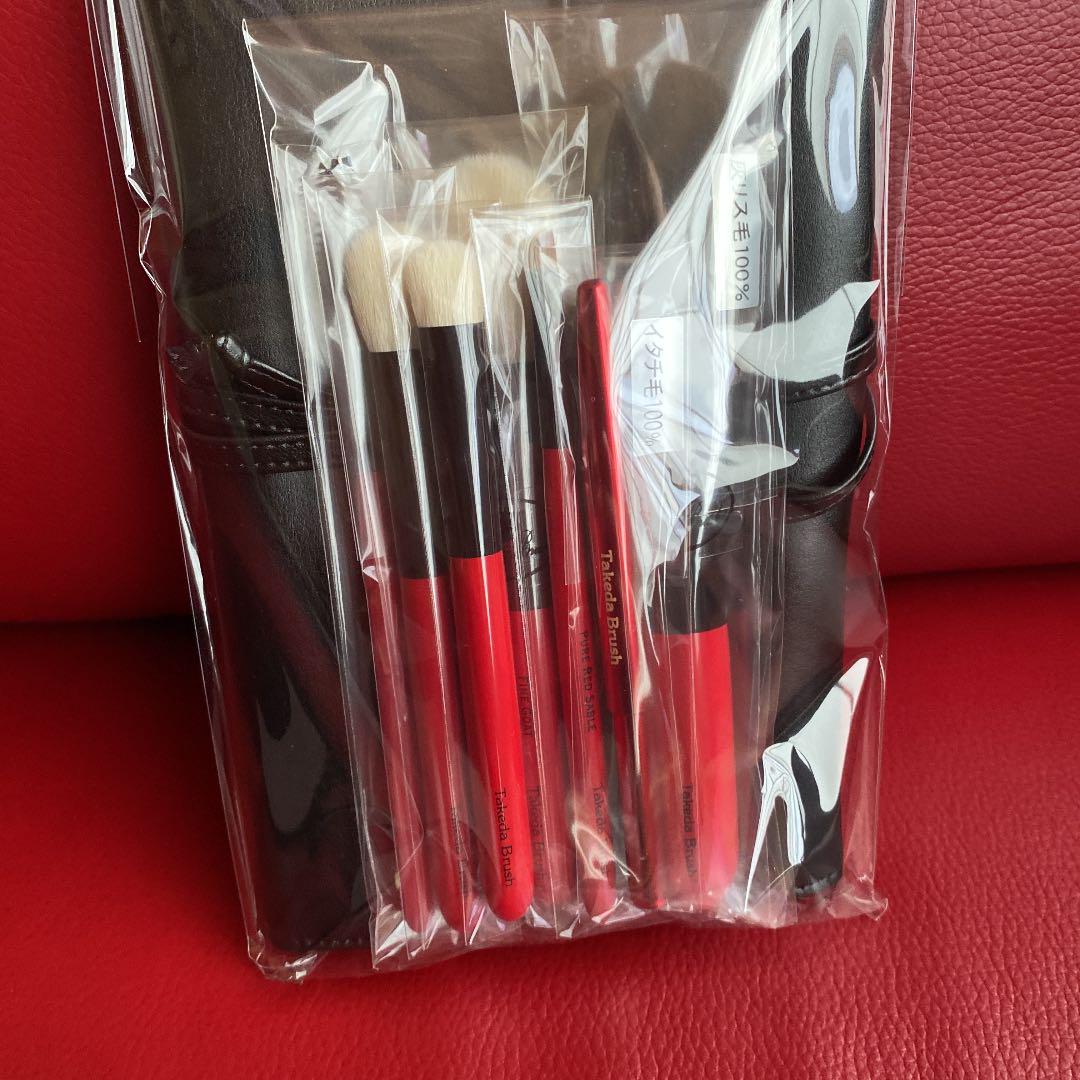 熊野筆 Takeda Brush メイクブラシセット 4本 製品紹介 ブラシセット 広島熊野 化粧ブラシ専門メーカー㈲竹田