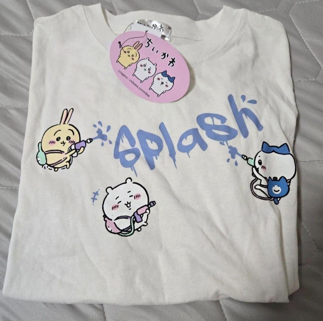 ちいかわ ハチワレ うさぎ splash Tシャツ アベイル - メルカリ