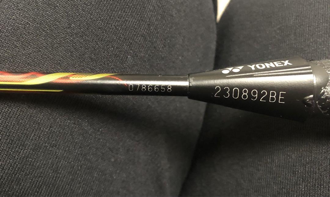 YONEX ナノフレア800 ブラック 3UG5 廃盤品