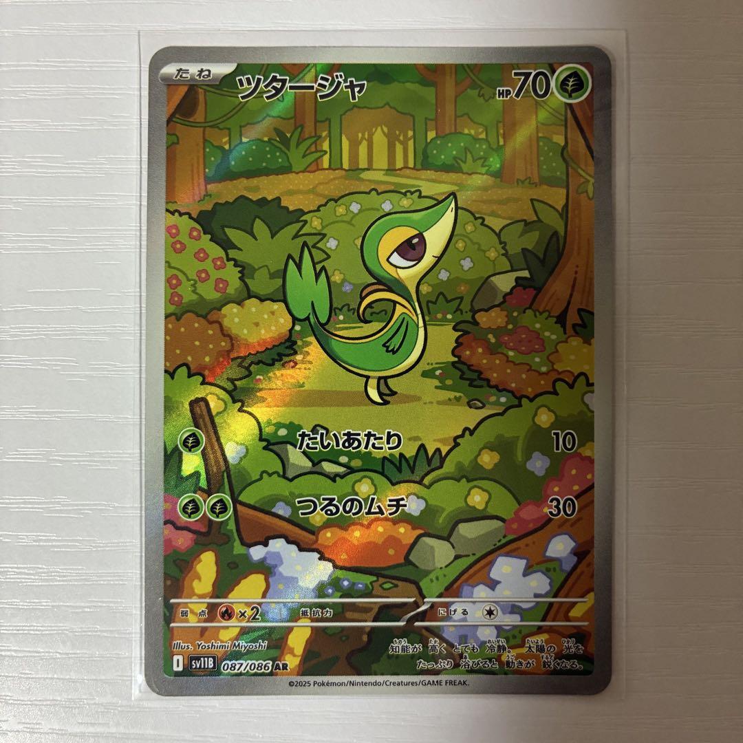 ポケモンカード ebb ツタージャ ミラー psa10