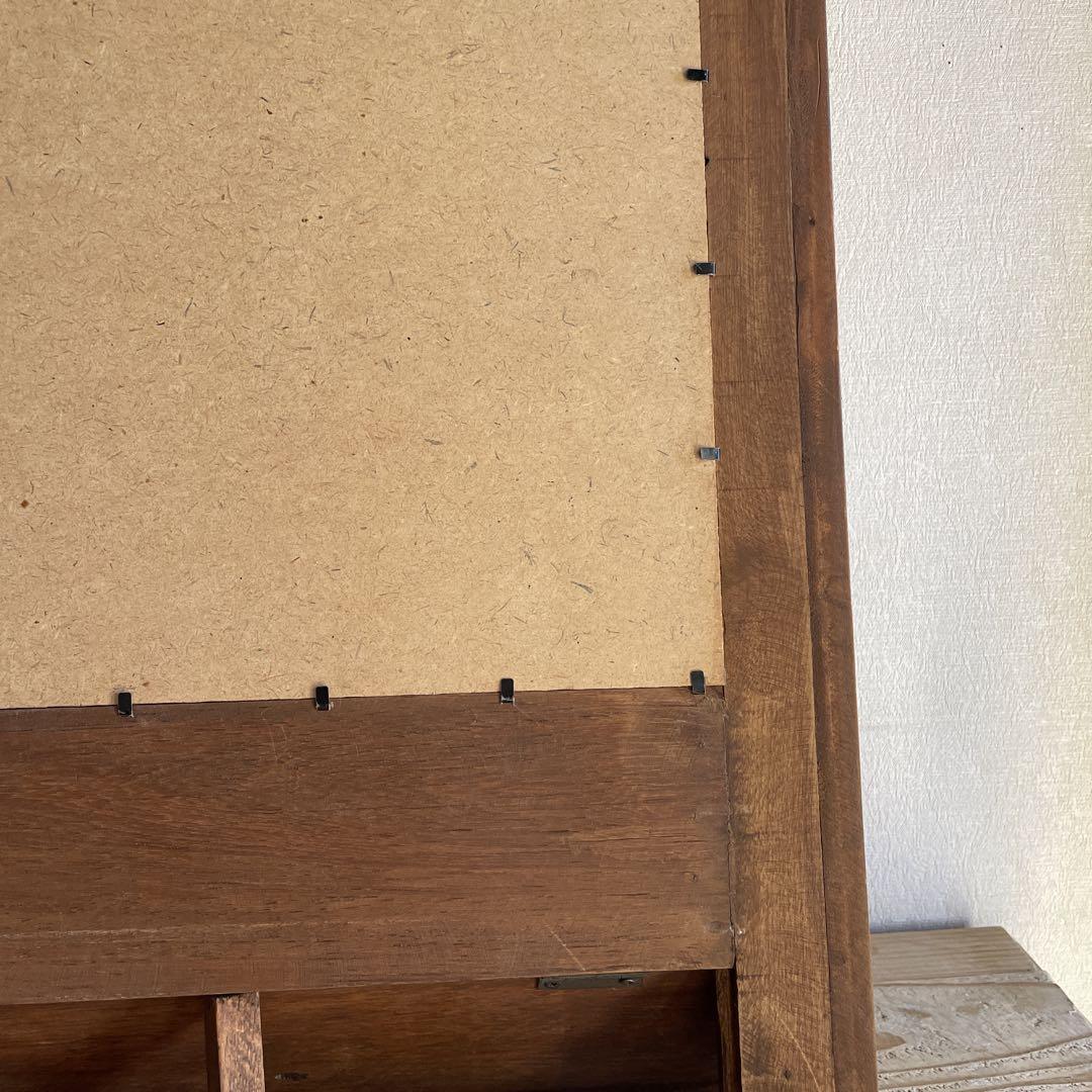 アンティーク風　壁掛け　鏡　ミラー