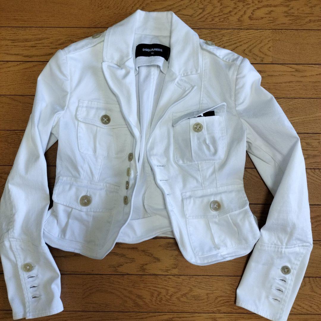 DSQUARED2 ワイヤー入りデニムジャケット　サイズ40