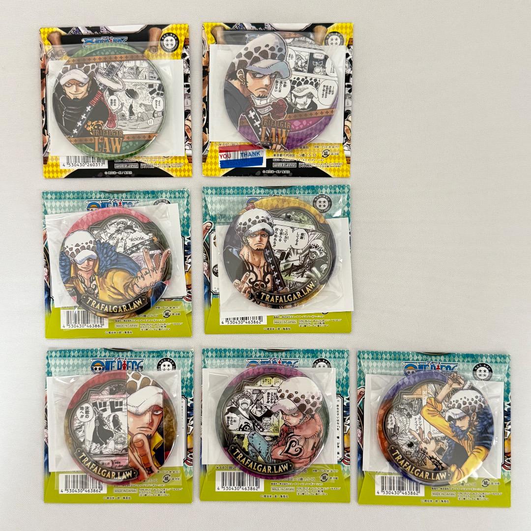 トラファルガー・ロー 缶バッジ ONE PIECE コレクション缶バッジ 
