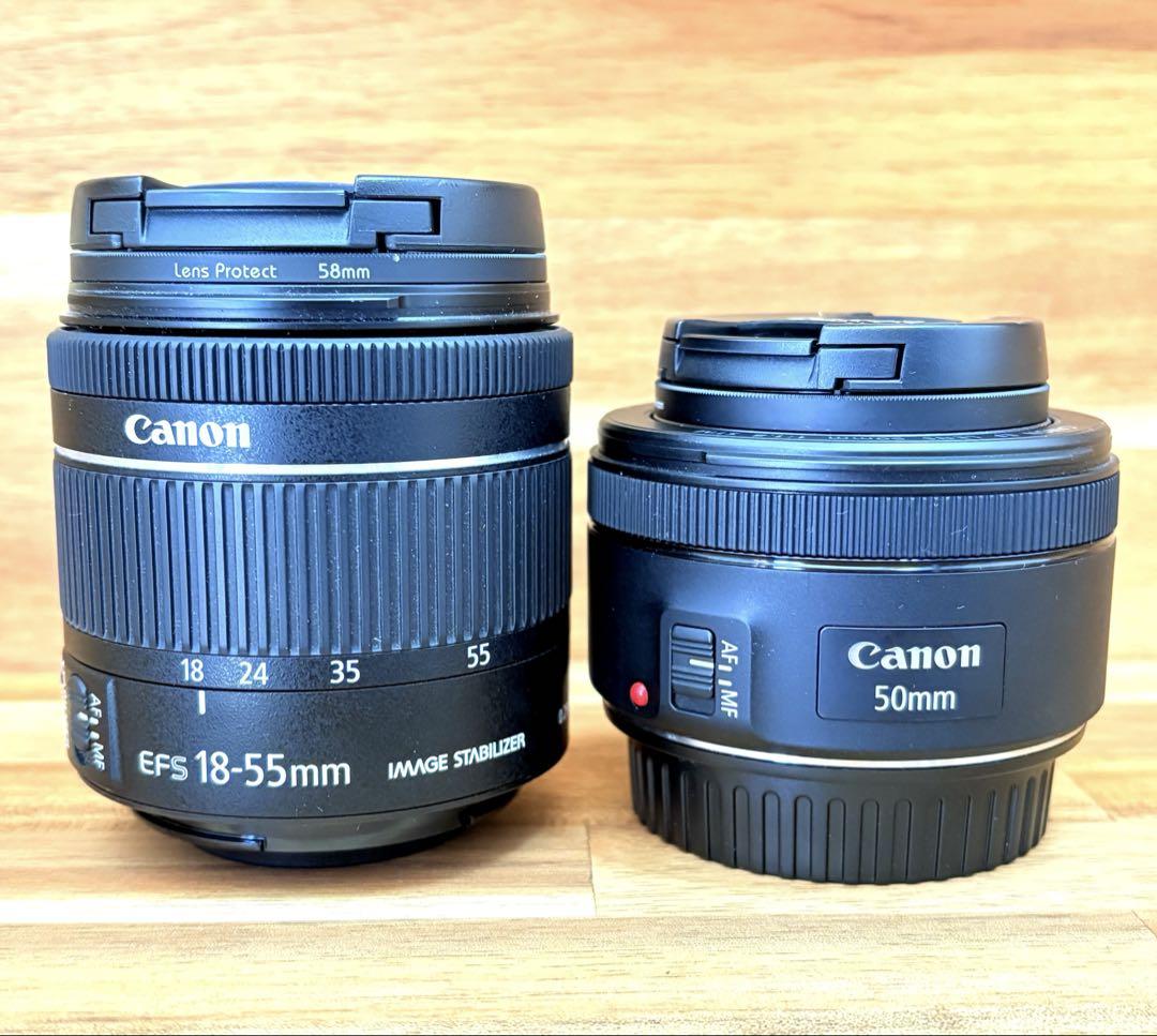 Wi-Fi搭載！CANON EOS kiss x9 標準&単焦点レンズセット