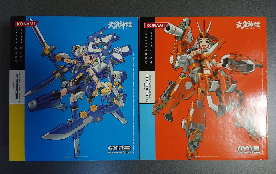 武装神姫「ランサメント」「エスパディア」2体セット