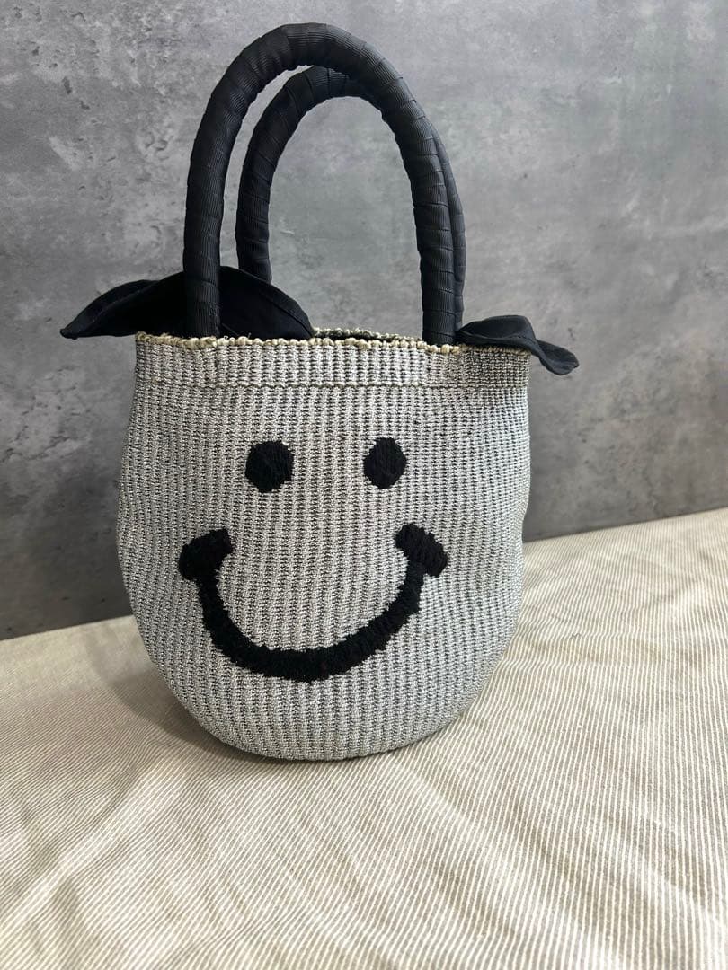 アジョリー ラフィア バッグ スマイル 6,800円