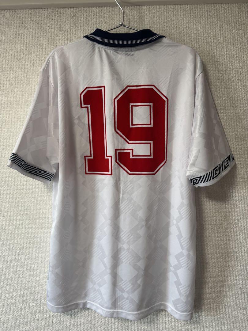 【美品】UNBRO アンブロ 90s イングランド代表 ゲームシャツ