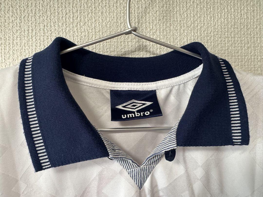【美品】UNBRO アンブロ 90s イングランド代表 ゲームシャツ