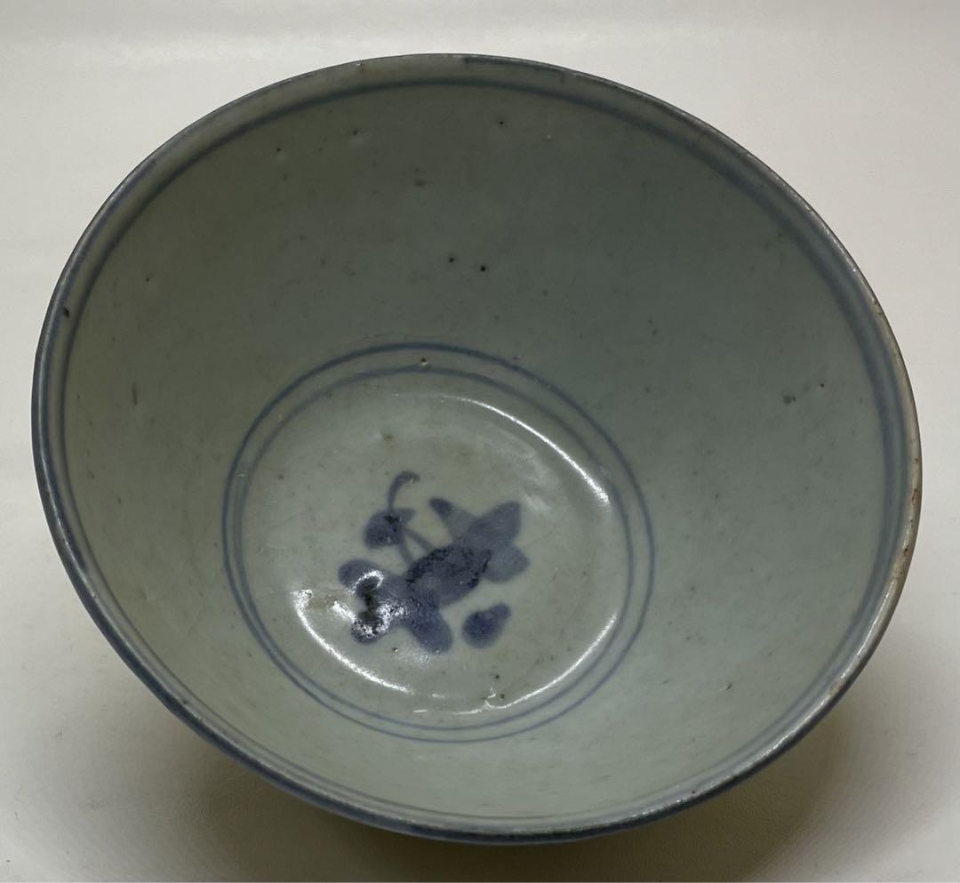 定窯　宋代　茶碗　古玩　中国古美術　　　　　k3057