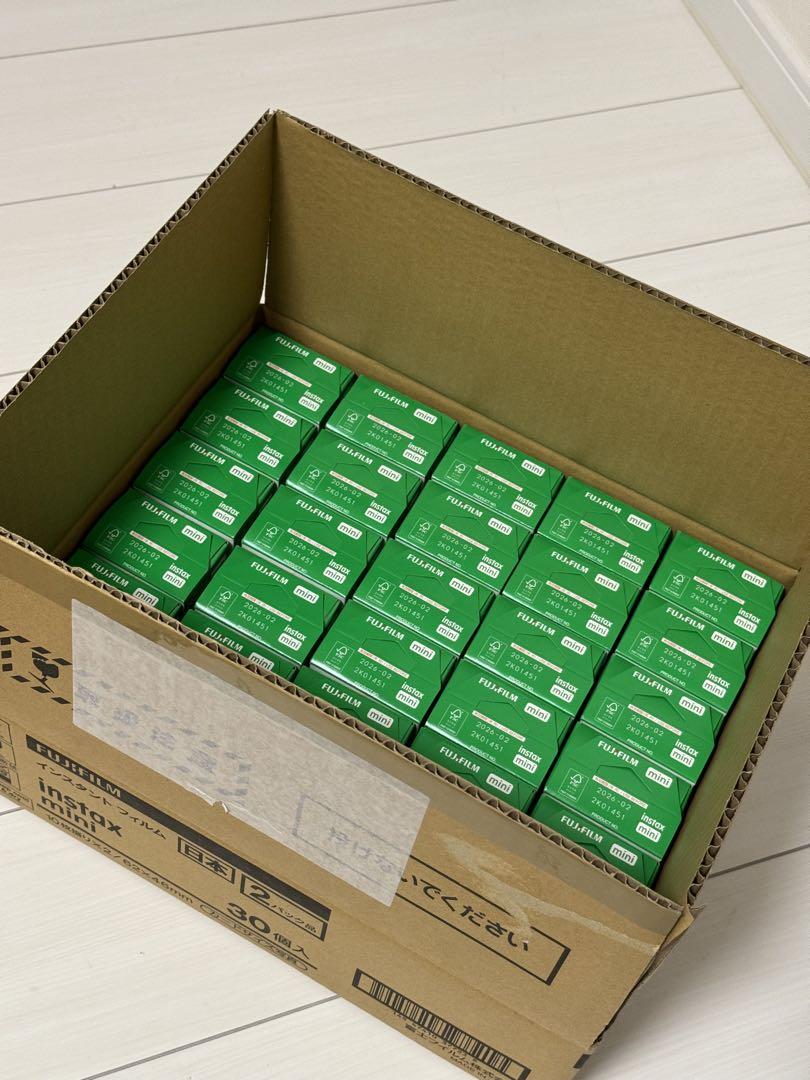 チェキフィルムINSTAX MINI(20枚入り)×30個セット [600枚入]