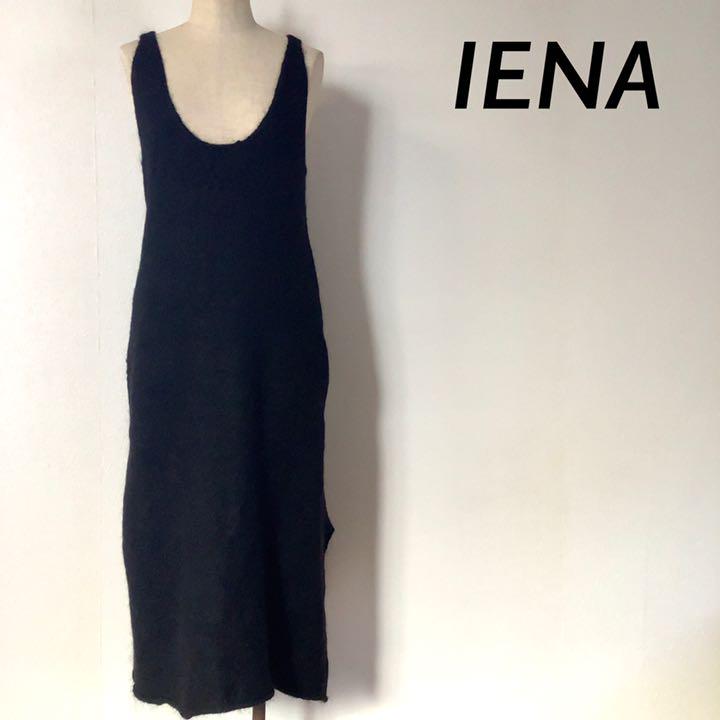 Iena Slobe モヘア ニット ノースリーブ ワンピース ブラック メルカリ